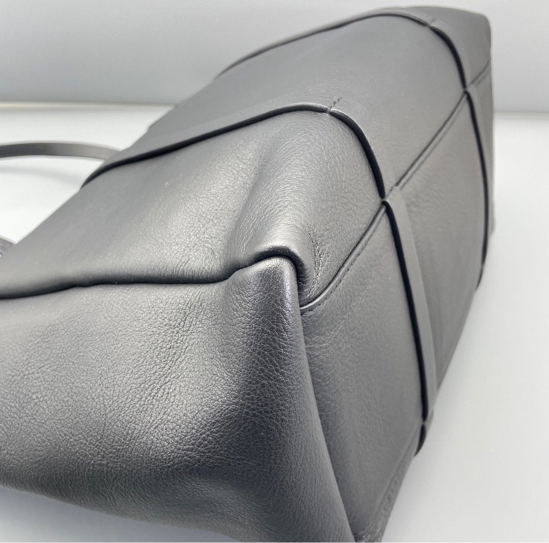 【97%新✨全網最低價】巴黎世家 Balenciaga Everyday子母手提袋 黑色小羊皮托特包|可手提可斜挎-7