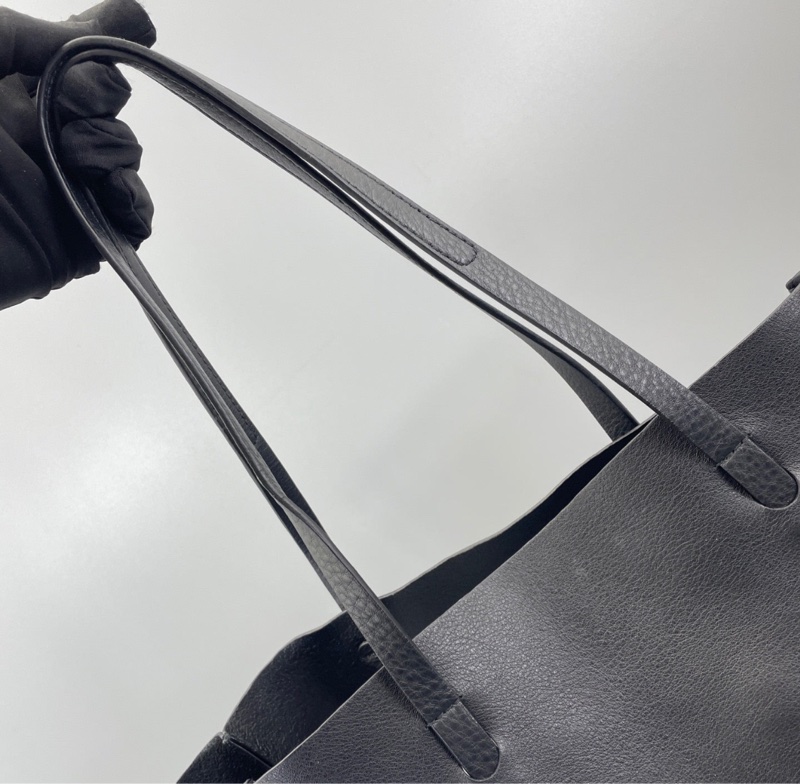 【97%新✨全網最低價】巴黎世家 Balenciaga Everyday子母手提袋 黑色小羊皮托特包|可手提可斜挎-9