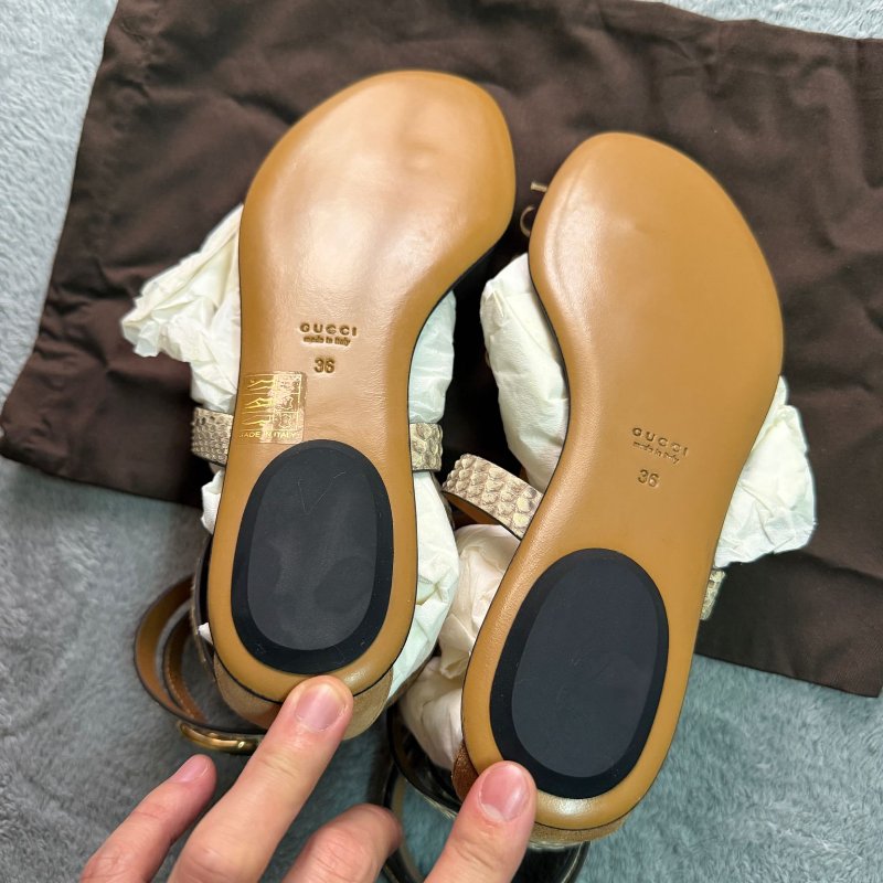 古馳 夾腳拖鞋-9