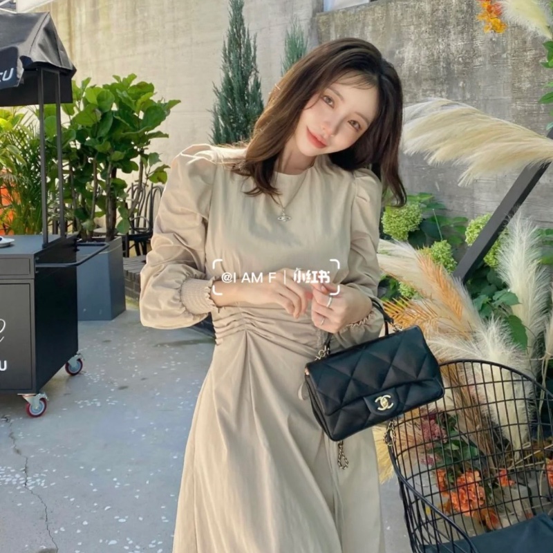 Chanel 黑金大菱格CF Handle 鏈條郵差包25*16*8  98新配件塵袋保卡-1