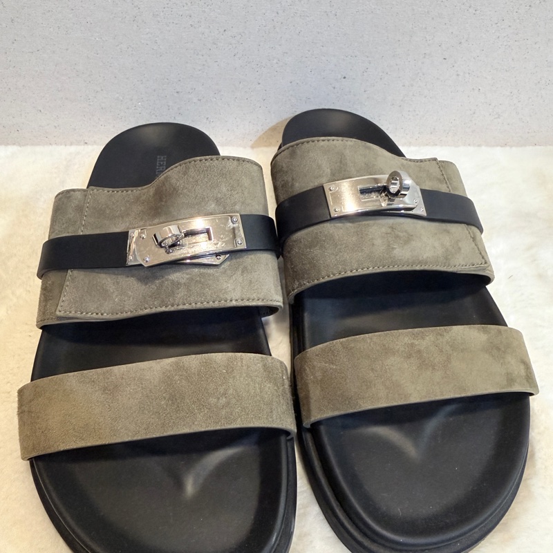 Hermes✨Jackson Kelly 拖鞋 #41-2