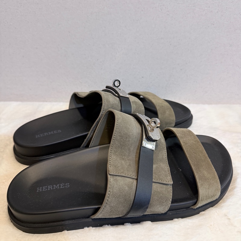 Hermes✨Jackson Kelly 拖鞋 #41-3