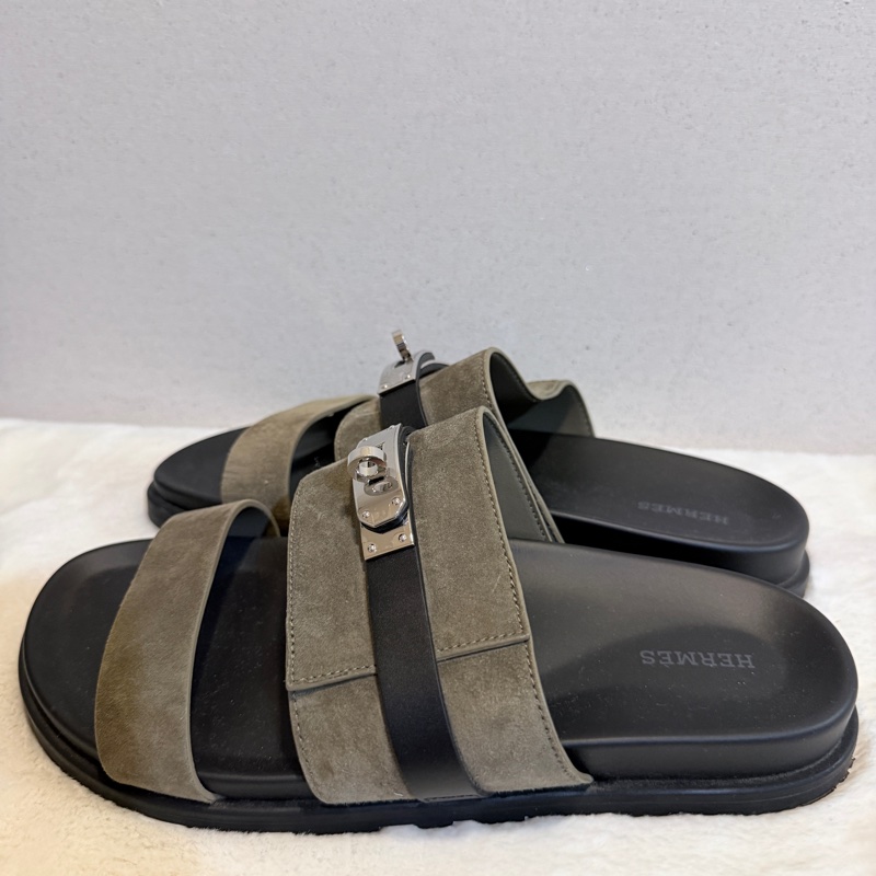 Hermes✨Jackson Kelly 拖鞋 #41-5