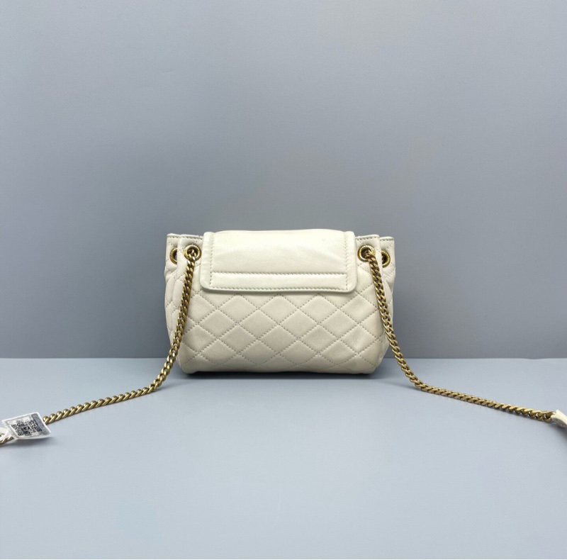 【93%新✨精緻百搭✨全網最優惠】YSL Nolita Mini 白金鏈條迷你包｜單肩｜斜揹｜手提-2