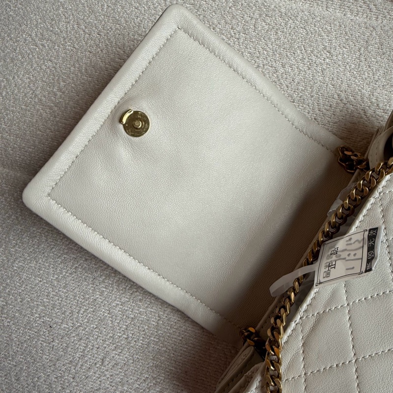 【93%新✨精緻百搭✨全網最優惠】YSL Nolita Mini 白金鏈條迷你包|單肩|斜揹|手提-9