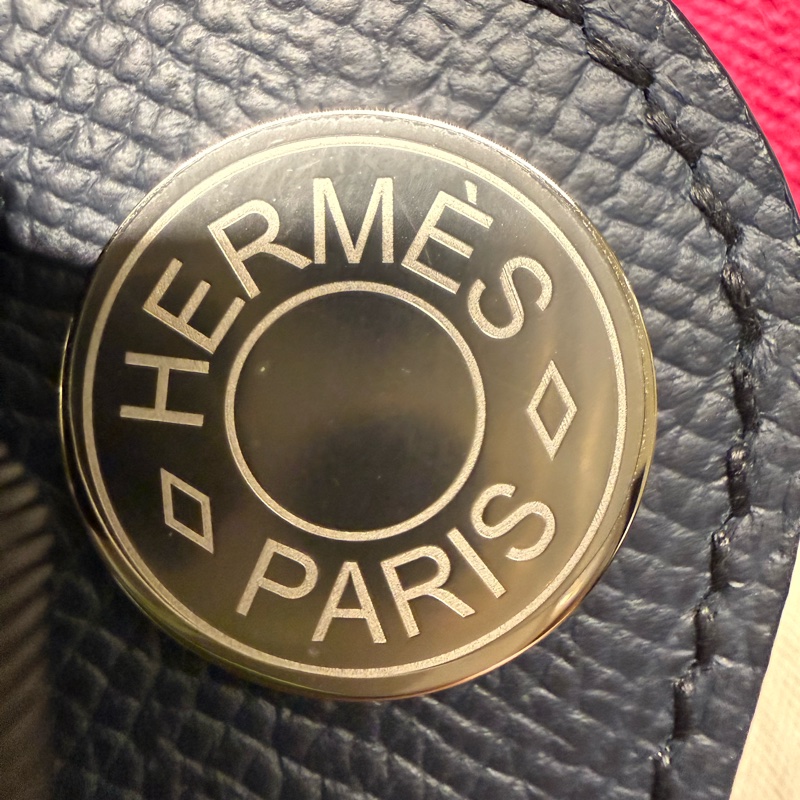 Hermes 98新 (2023年購入B刻）Petite Course月亮馬鞍包-11