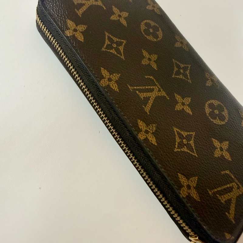 ✔️LV Louis Vuitton 路易威登 Monogram 拉鍊長夾-5