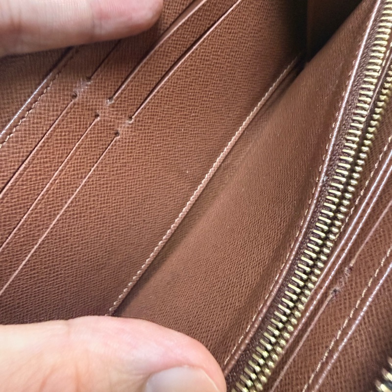 ✔️LV Louis Vuitton 路易威登 Monogram 拉鍊長夾-7