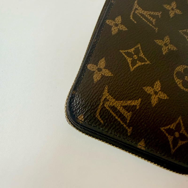 ✔️LV Louis Vuitton 路易威登 Monogram 拉鍊長夾-9