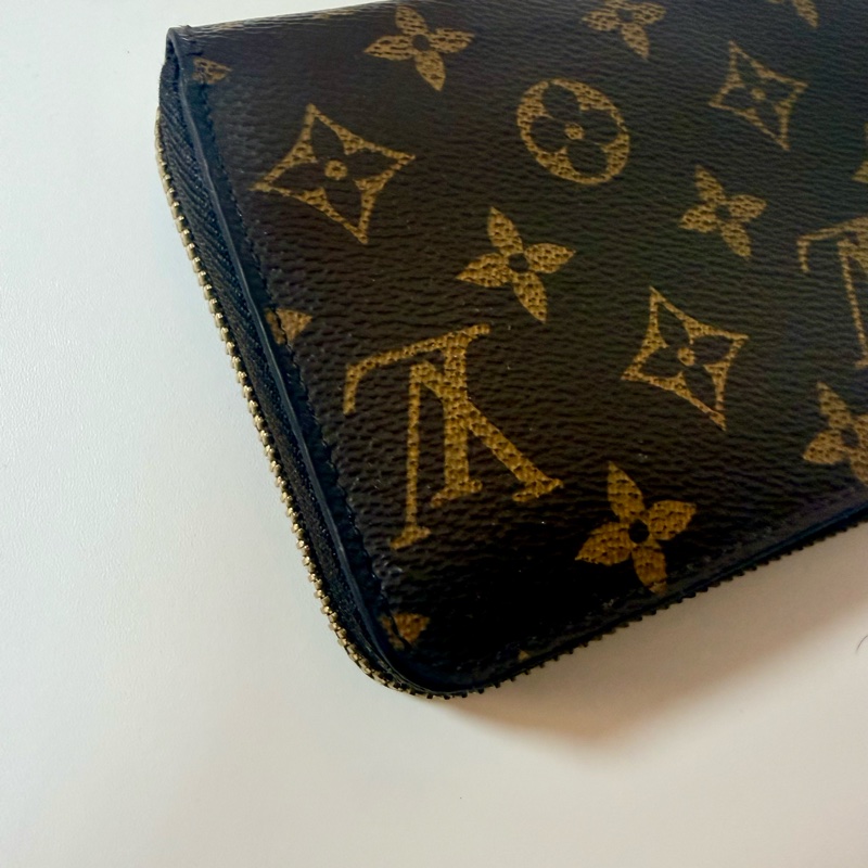 ✔️LV Louis Vuitton 路易威登 Monogram 拉鍊長夾-12