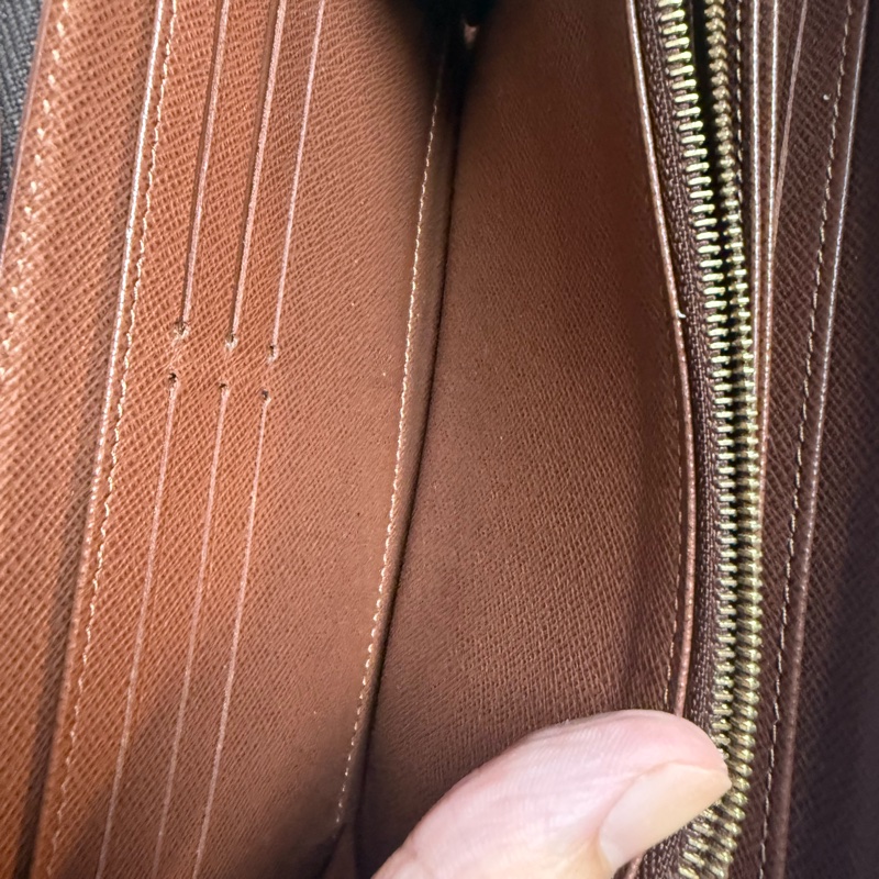 ✔️LV Louis Vuitton 路易威登 Monogram 拉鍊長夾-14