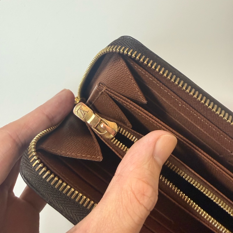✔️LV Louis Vuitton 路易威登 Monogram 拉鍊長夾-23