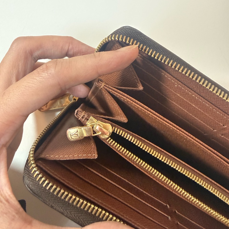✔️LV Louis Vuitton 路易威登 Monogram 拉鍊長夾-24