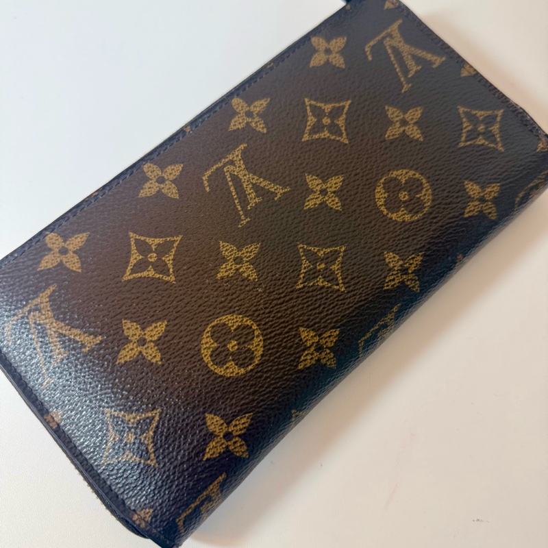 ✔️LV Louis Vuitton 路易威登 Monogram 拉鍊長夾-27