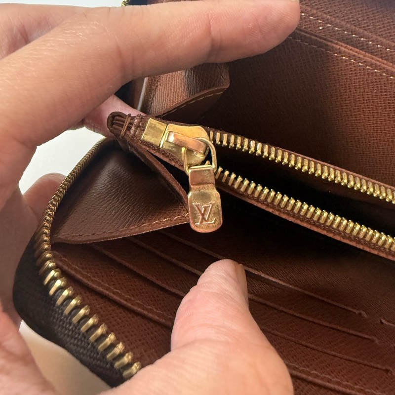 ✔️LV Louis Vuitton 路易威登 Monogram 拉鍊長夾-28