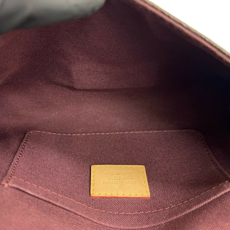 路易威登 Favorite PM Monogram 皮革兩用手提包/單肩包，棕色，f2131-8