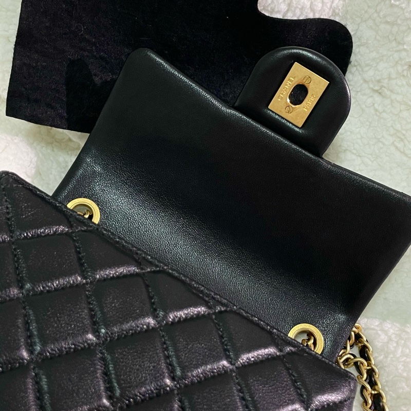 全新晶片款 ✨ CHANEL 金球方胖18 黑金 ✨-4