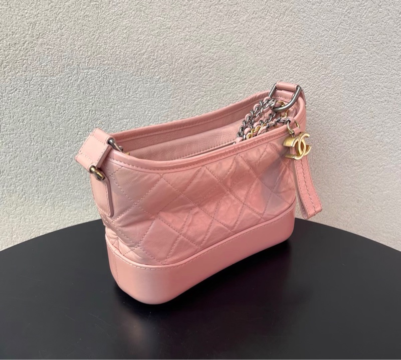 【96新 ✨ 全網最低價！】Chanel 香奈兒 櫻花粉色 流浪包 小號 斜挎包 （買前聯繫客服查詢庫存❤️）-4