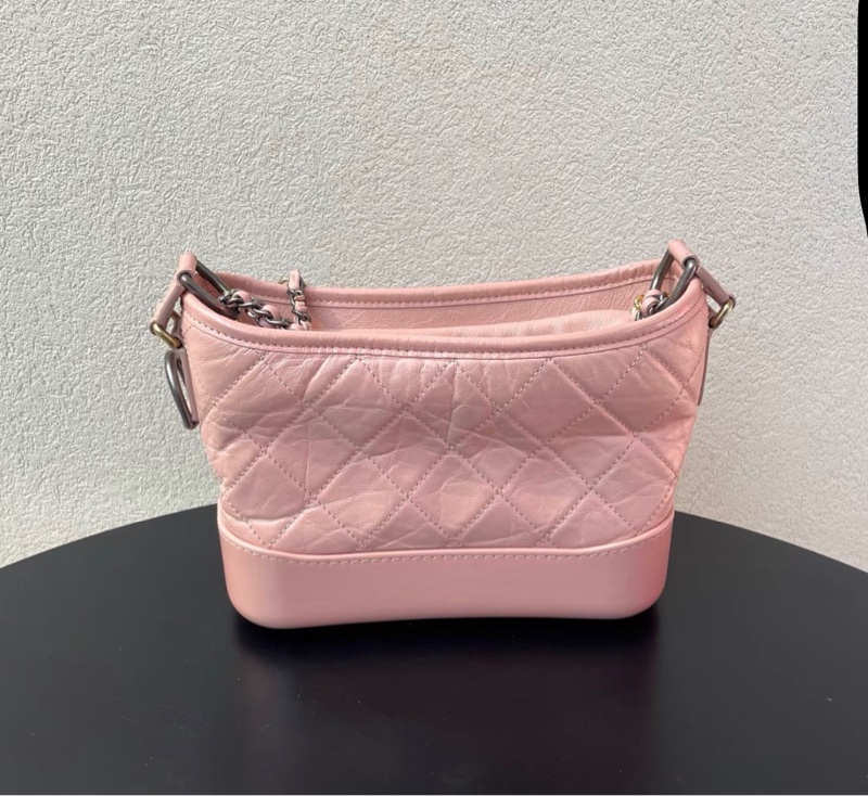 【96新 ✨ 全網最低價！】Chanel 香奈兒 櫻花粉色 流浪包 小號 斜挎包 （買前聯繫客服查詢庫存❤️）-5