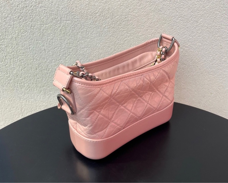 【96新 ✨ 全網最低價！】Chanel 香奈兒 櫻花粉色 流浪包 小號 斜挎包 （買前聯繫客服查詢庫存❤️）-6