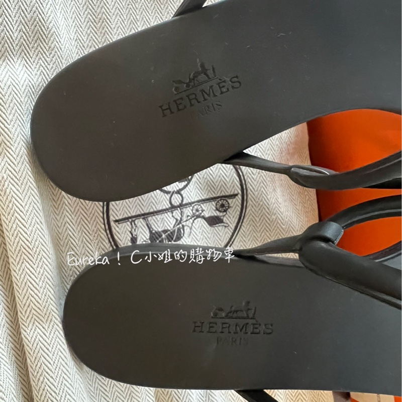 愛馬仕Hermes 豬鼻拖鞋-2