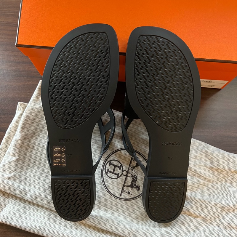 愛馬仕Hermes 豬鼻拖鞋-6