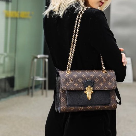 Louis Vuitton - 原花 Victoire維多利亞手提肩背包-8