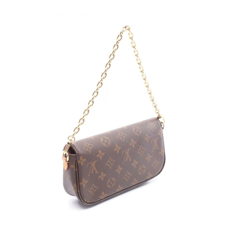 路易威登 (LOUIS VUITON) 鏈條皮夾 Ivy 單肩手提包 M81911 Monogram 帆布 二手-1