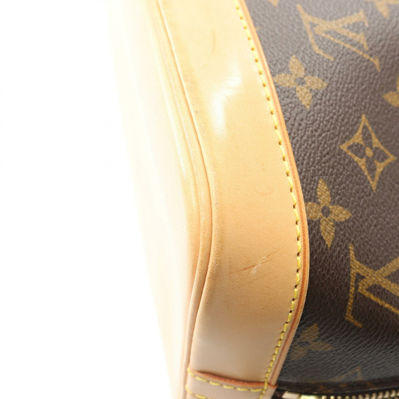 路易威登 Alma PM 手提包 M51130 Monogram 帆布皮革棕色二手女士 LV-5