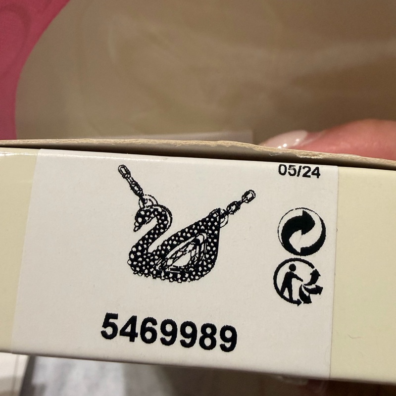 施華洛世奇 Swan 天鵝項鏈 玫瑰金-4