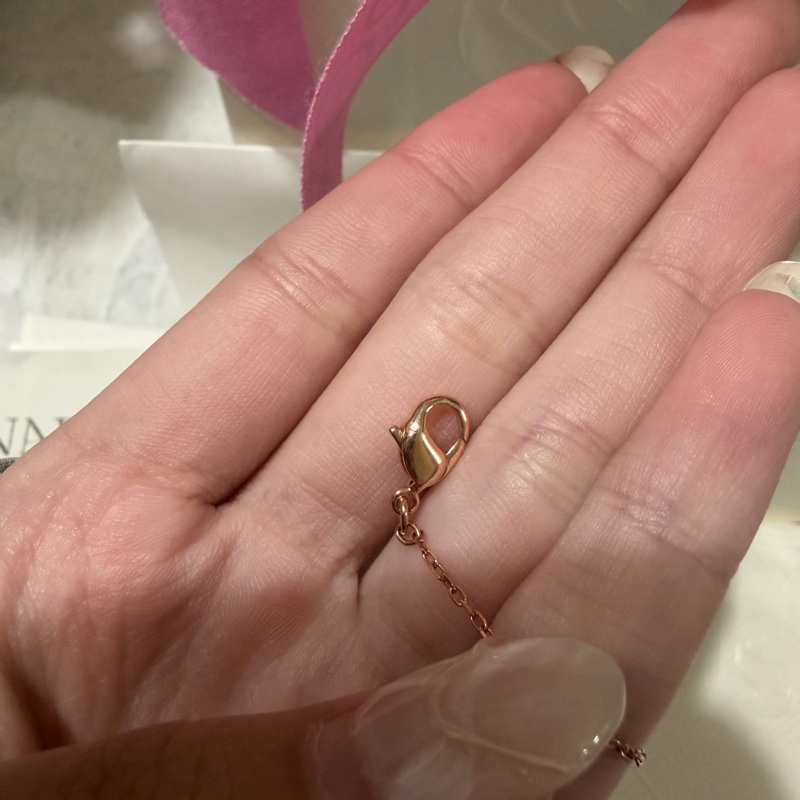 施華洛世奇 Swan 天鵝項鏈 玫瑰金-10