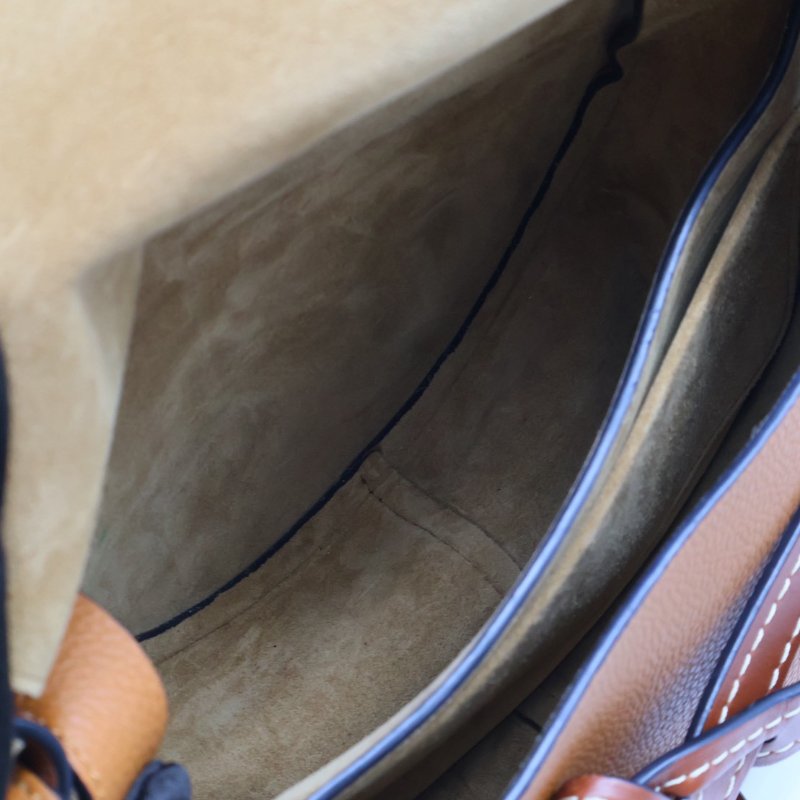 LOEWE Gate馬鞍包 - 中號焦糖棕-2