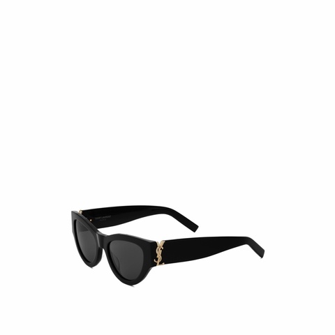 Saint Laurent 女士 SLM94 貓眼框太陽眼鏡53 均碼碼橋寬: 2cm; 鏡腿長: 14.5cm; 鏡片直徑: 5.3cm