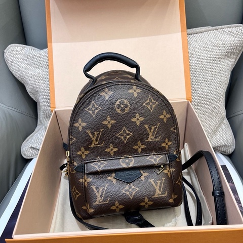 LV 迷你小書包Mini 老花小雙肩包