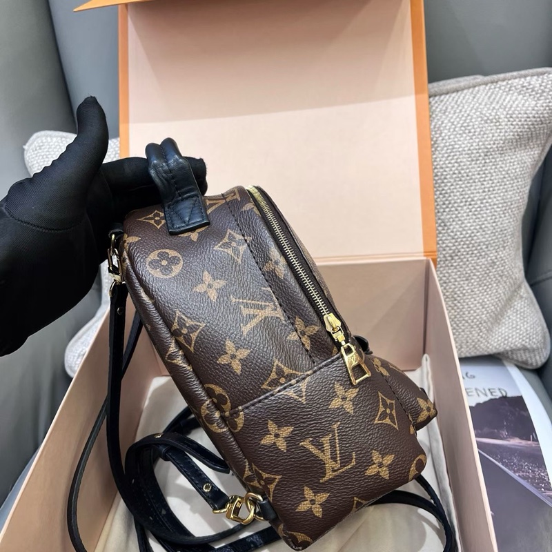 LV 迷你小書包Mini 老花小雙肩包-2