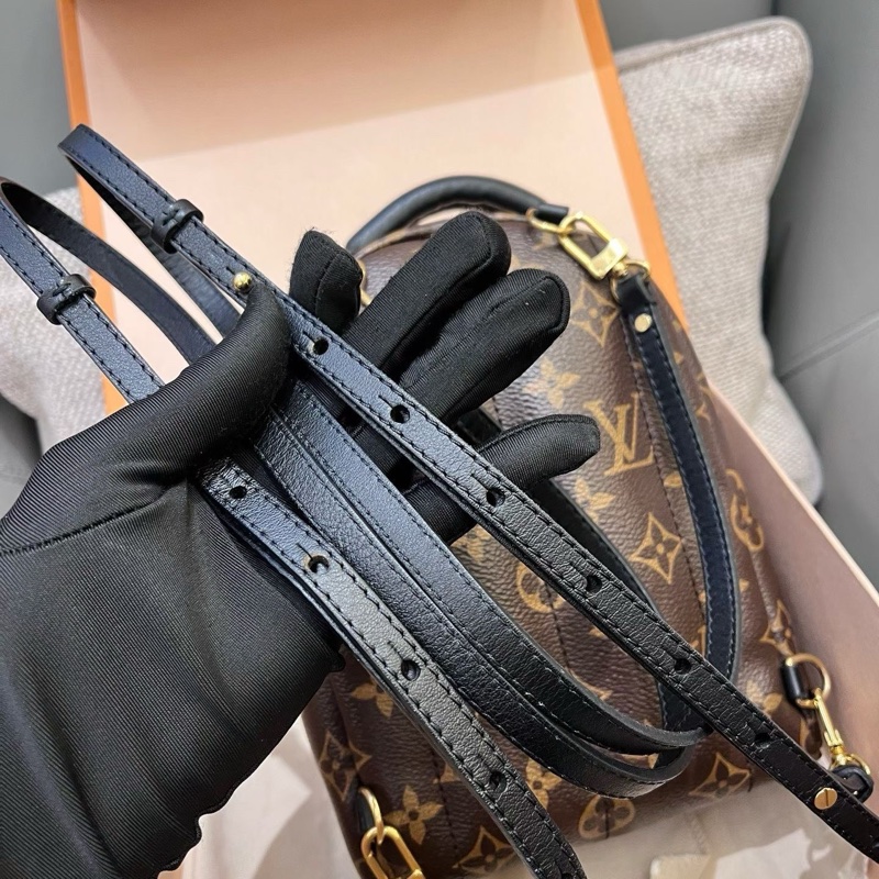 LV 迷你小書包Mini 老花小雙肩包-3