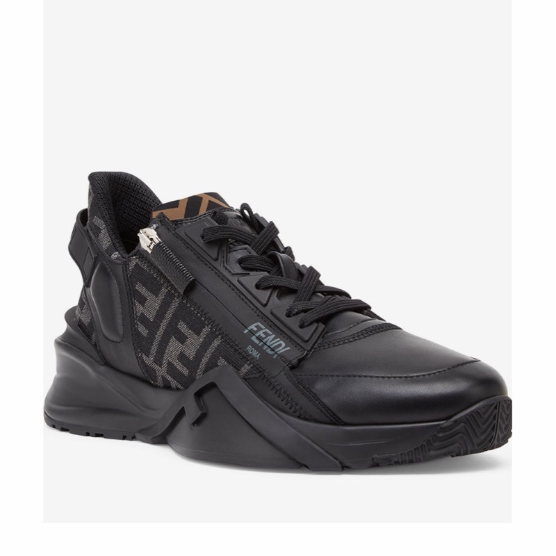 Fendi 男士 Flow徽標休閒運動鞋UK-5 UK-5.5 UK-6 UK-6.5 UK-7 UK-7.5 UK-8 UK-8.5 UK-9 UK-9.5 UK-10 UK-10.5 UK-11 UK-11.5 UK-12 UK-12.5 UK-13碼-3