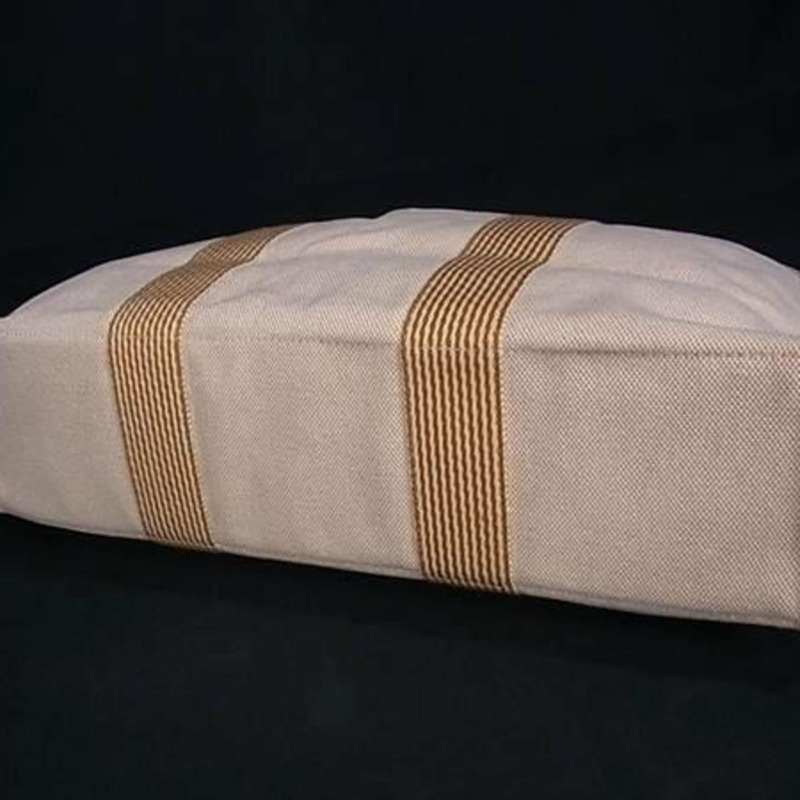 愛馬仕全新 Fool Tote MM 橙色帆布女包-4