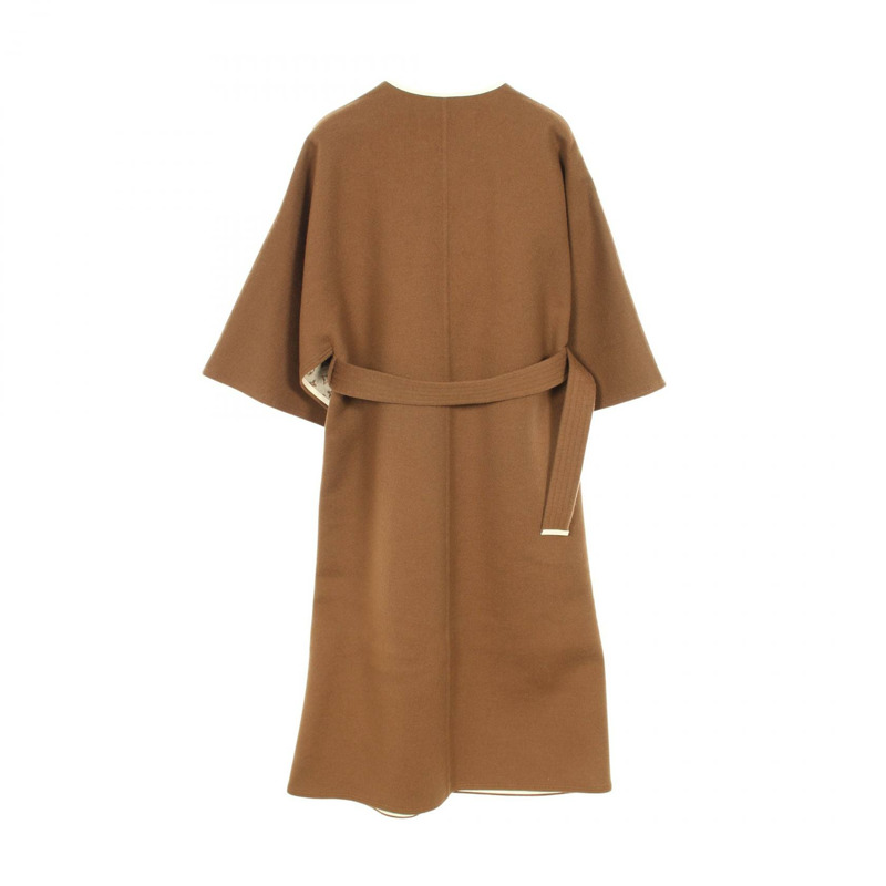 路易威登 其他 羊毛絲綢 棕色 二手 女士外套-1