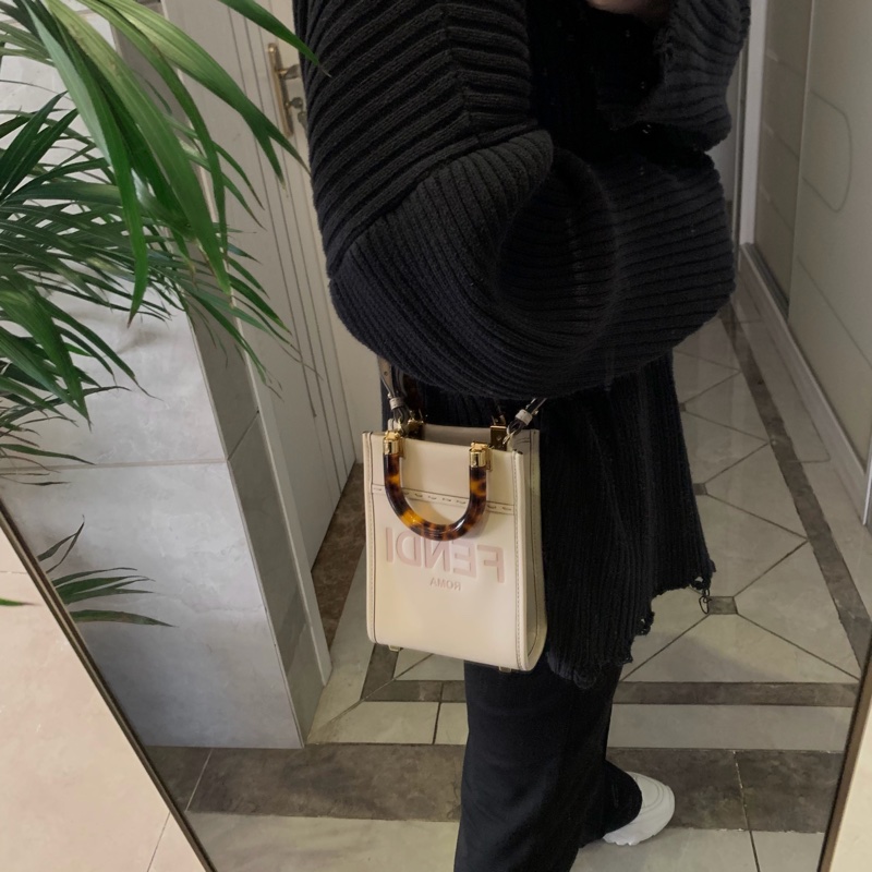 Fendi 女士 Sunshine迷你手提袋均碼碼MINI、13cm*6.5cm*18cm-6