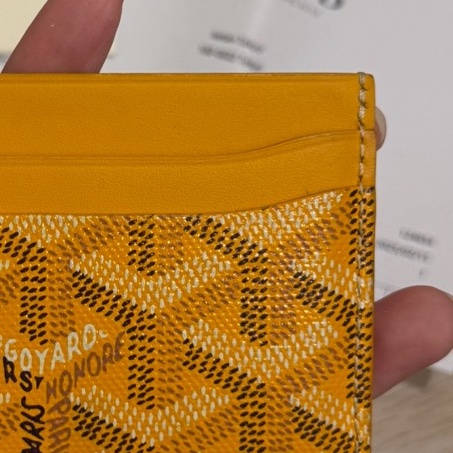 GOYARD 黃色卡夾-8