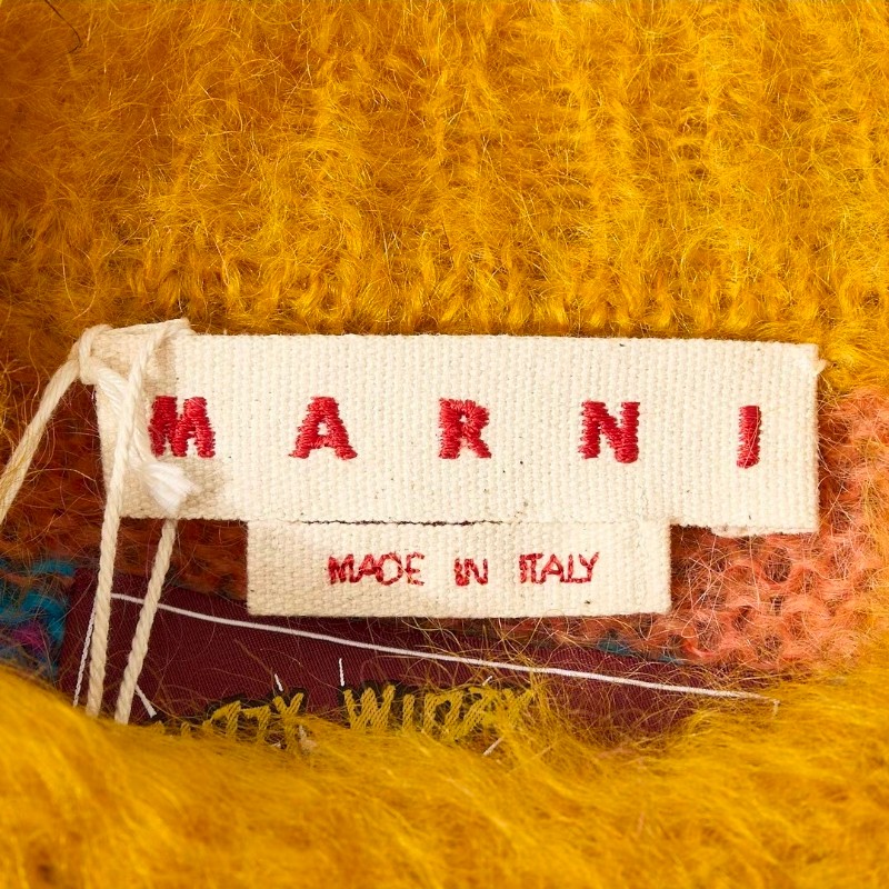 Marni 馬海毛橫條紋上衣 意大利碼40-3