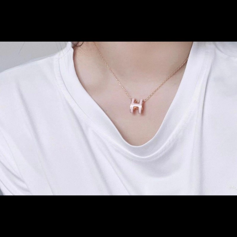 Hermes 大Pop h
玫瑰金粉色-3