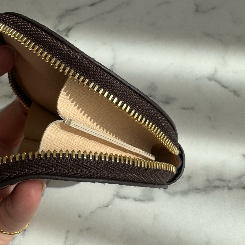 LV 花紋never full bb  奶茶色背帶❤️‍🔥-31