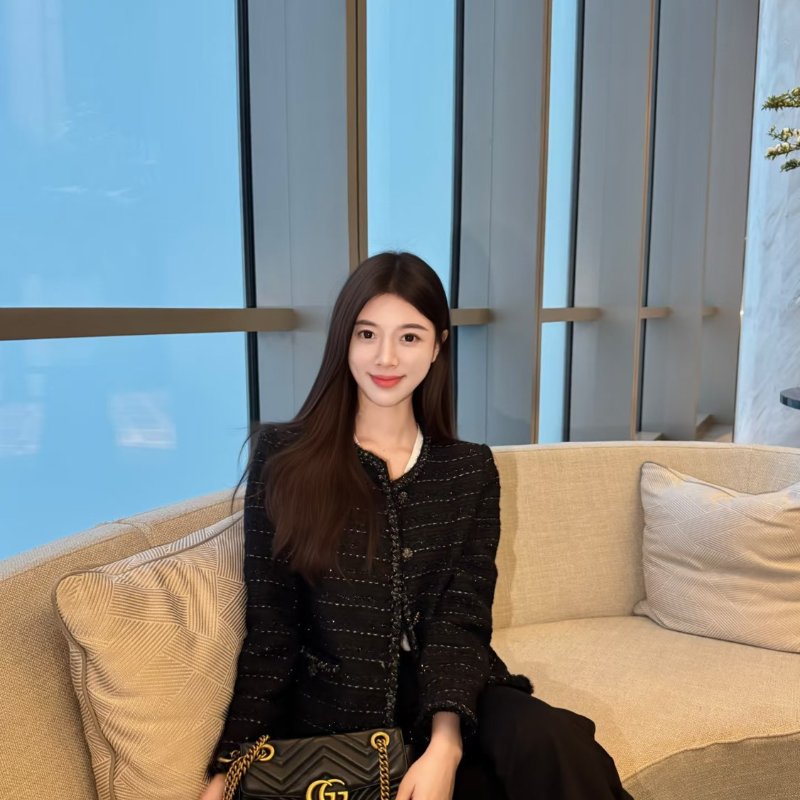GUCCI Marmont Matelasse斜背包 - 22迷你黑金-18