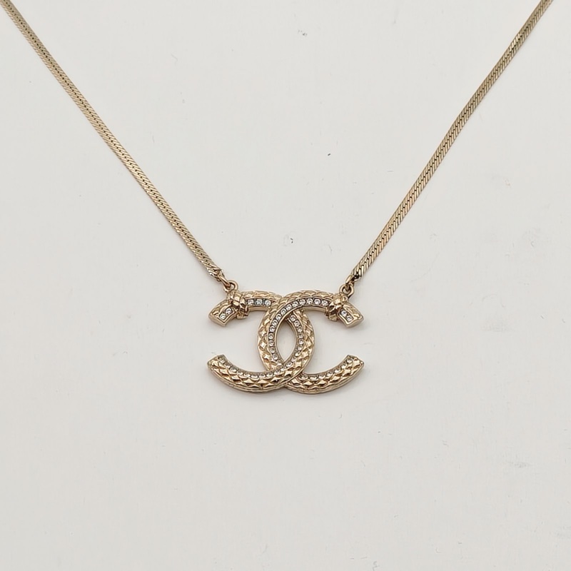 CHANEL 合金22S雙Cchocker項鏈-1