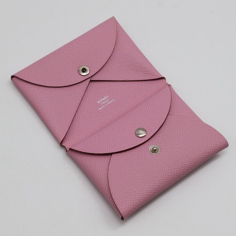 HERMES Calvi duo - 錦葵紫 B-0