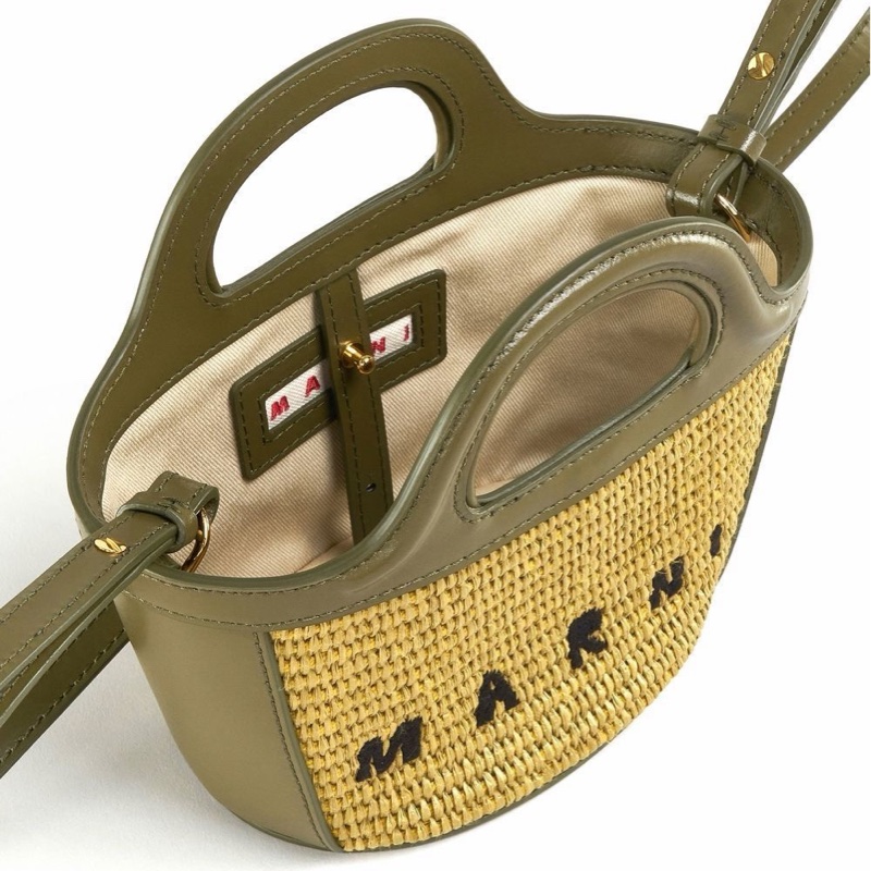 Marni 女士 微型Tropicalia單肩包均碼碼MICRO、22cm*10cm*18cm-2