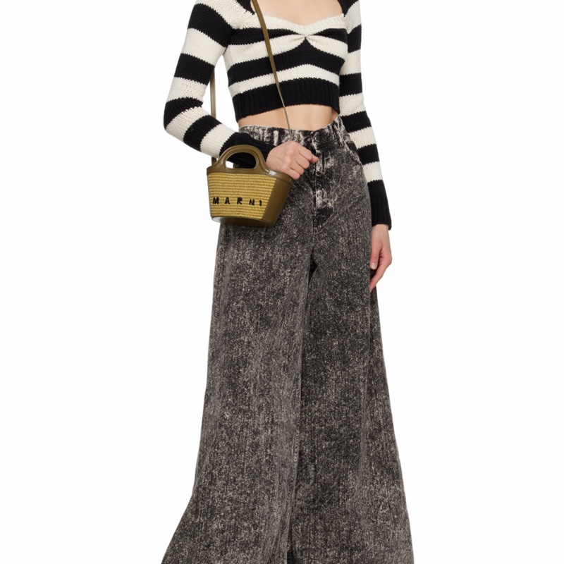 Marni 女士 微型Tropicalia單肩包均碼碼MICRO、22cm*10cm*18cm-3