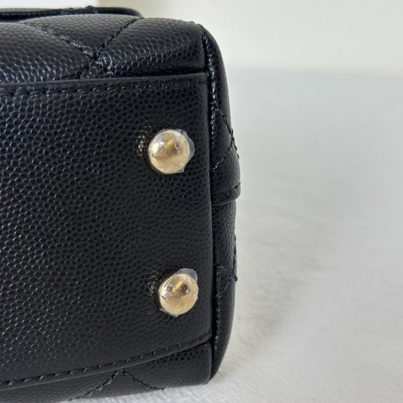 CHANEL Coco handle - mini黑金-9